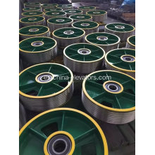 Polea de contrapeso del elevador de pasajeros